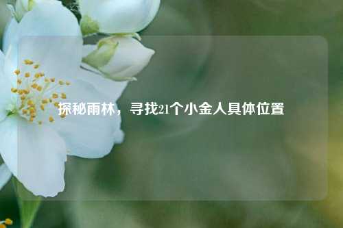探秘雨林，寻找21个小金人具体位置